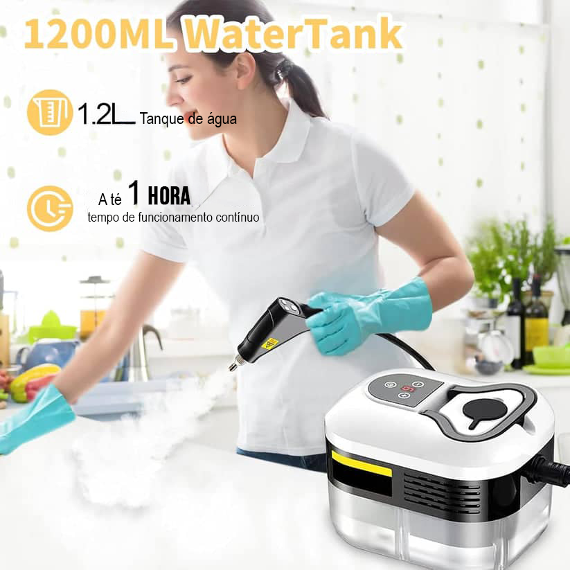 Tudo-em-um pressurizado Steam Cleaner